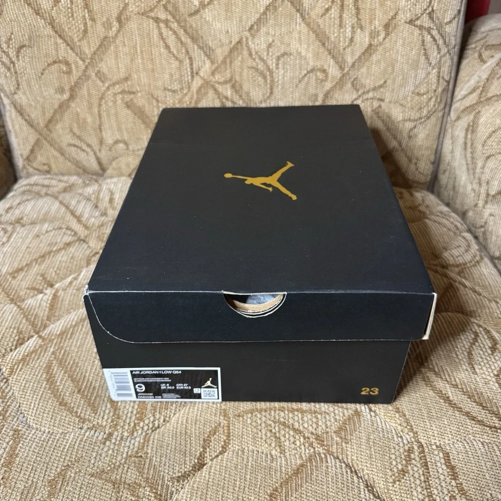 Size‎ 9 - Air Jordan 1 Low Quai 54 2021 Preowned w/ Laces + Box DM0095-106
